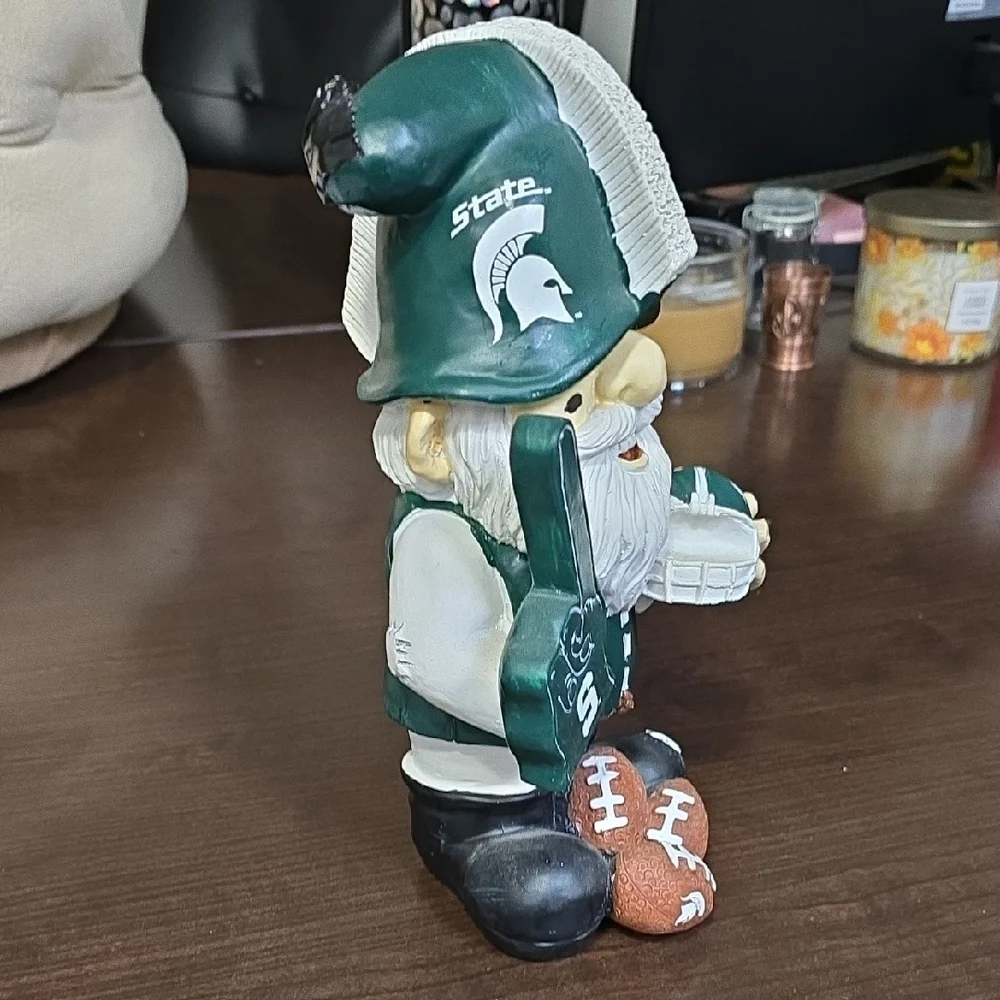 MSU Spartans Gnome (Go Green)